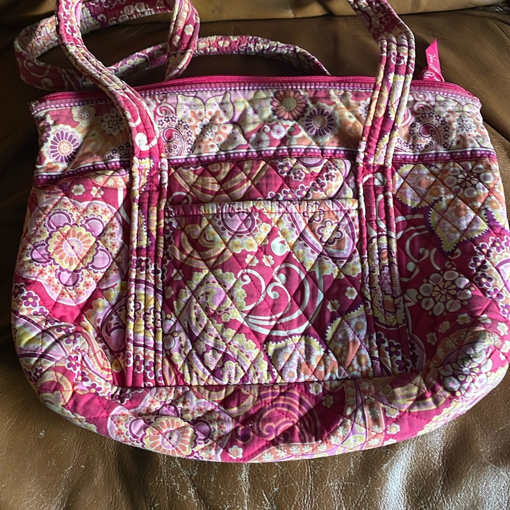 Vera Bradley purse 14 x 11”